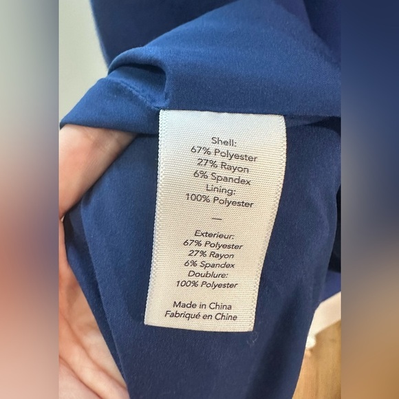 Likely Blue Cutout Column Gown 6 - Picture 12 of 12